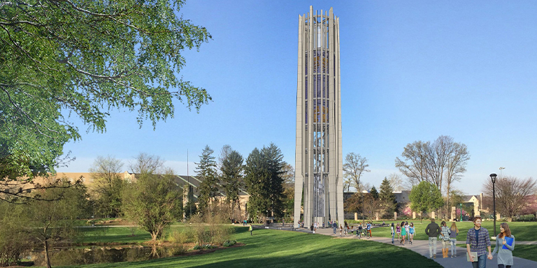 Artist rendering of the new Metz Carillon.