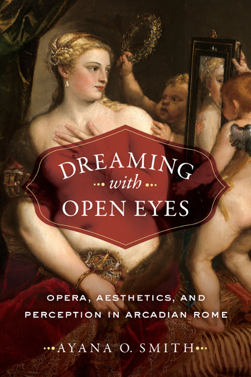 Dreaming with Open Eyes over a Romantic era painting.