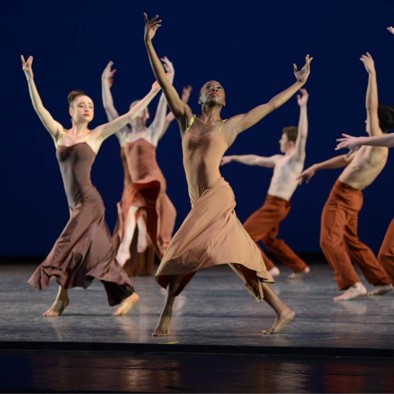 Contemporary ballet performance at the Musical Arts Center.