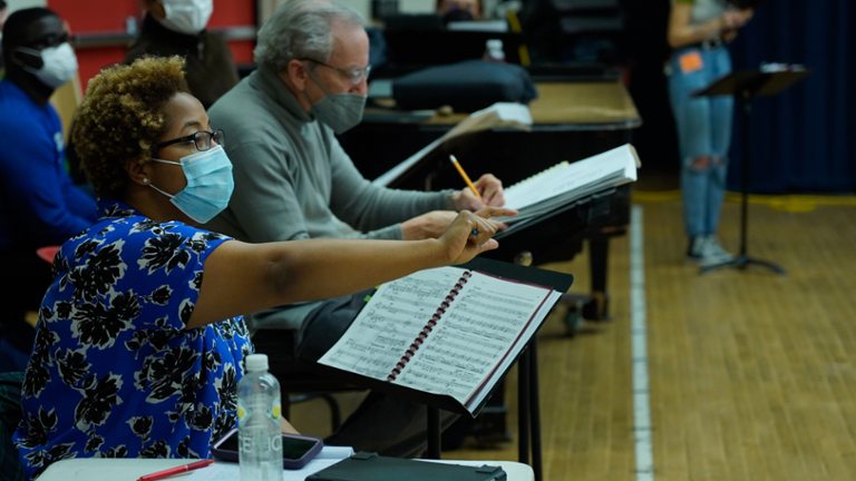 Kimille Howard and Arthur Fagen