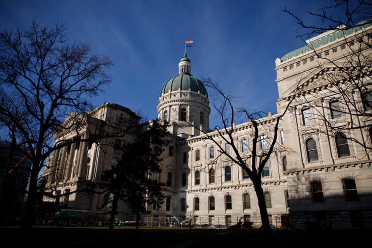 Statehouse Photo by James Brosher, Indiana University